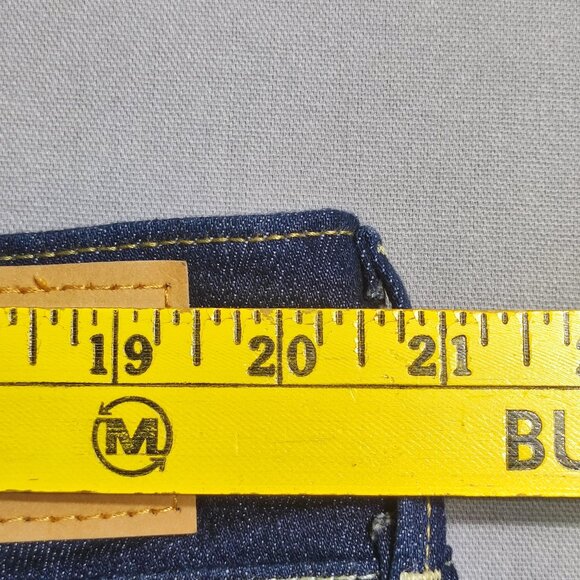 Signature by Levi Strauss Jeans mid-rise straight women's size 22S ink blue - Picture 10 of 14